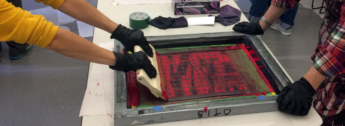 screen printing course