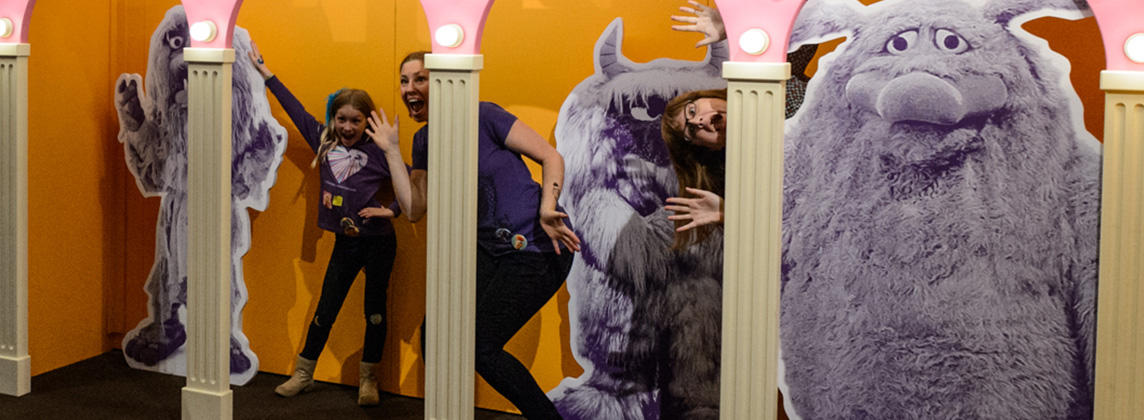 The Jim Henson Exhibition: Imagination Unlimited installation