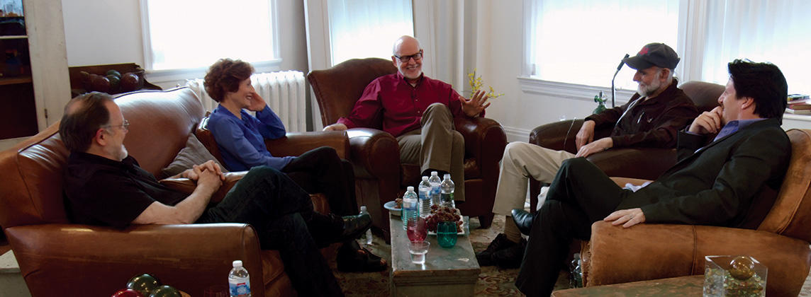 Muppet Guys Talking film still, courtesy of Vibrant Mud LLC.