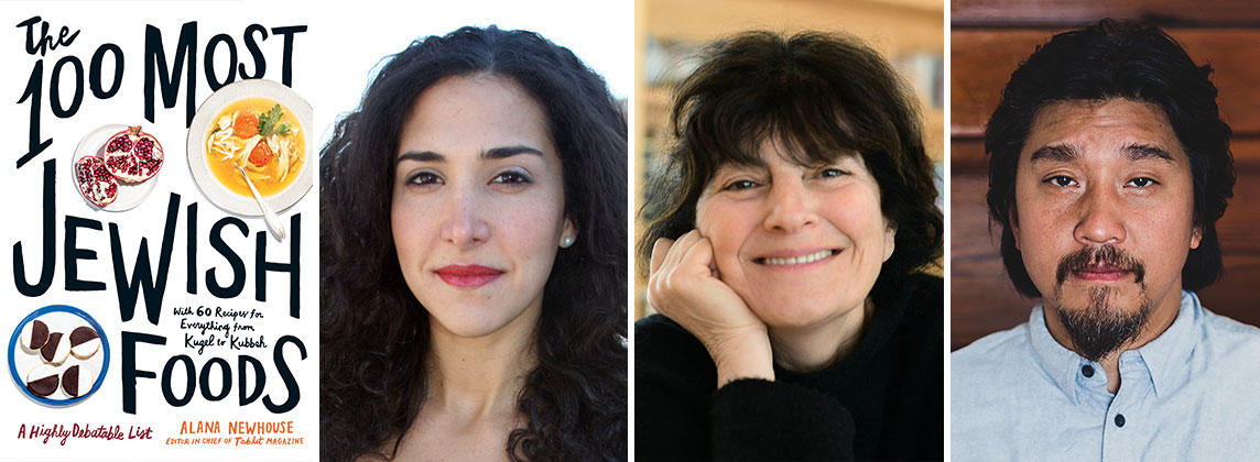 100 most jewish foods book cover and panelists