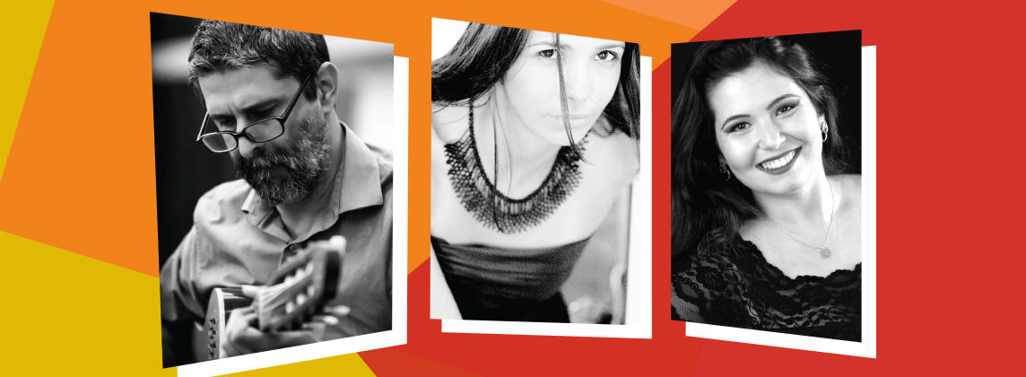 Angelo Metz, Marcele Berger, and Natália Spadini