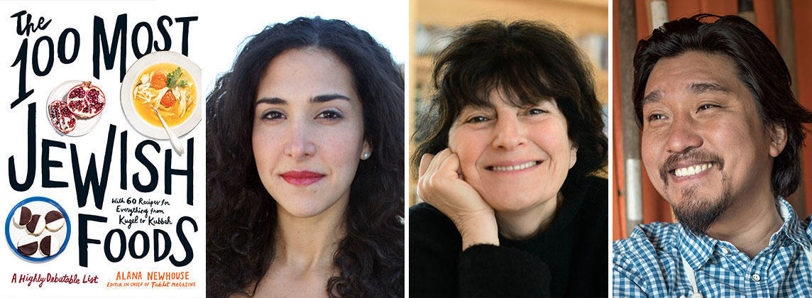 100 most jewish foods book cover and panelists
