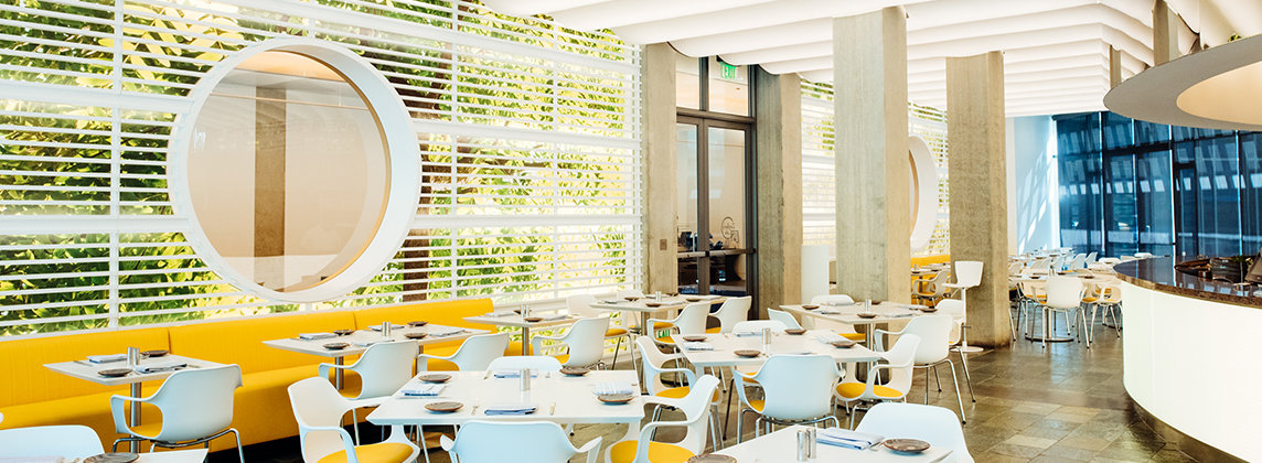 Interior of Zeidler's Café