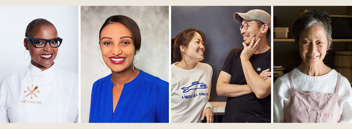 Headshots of program chefs