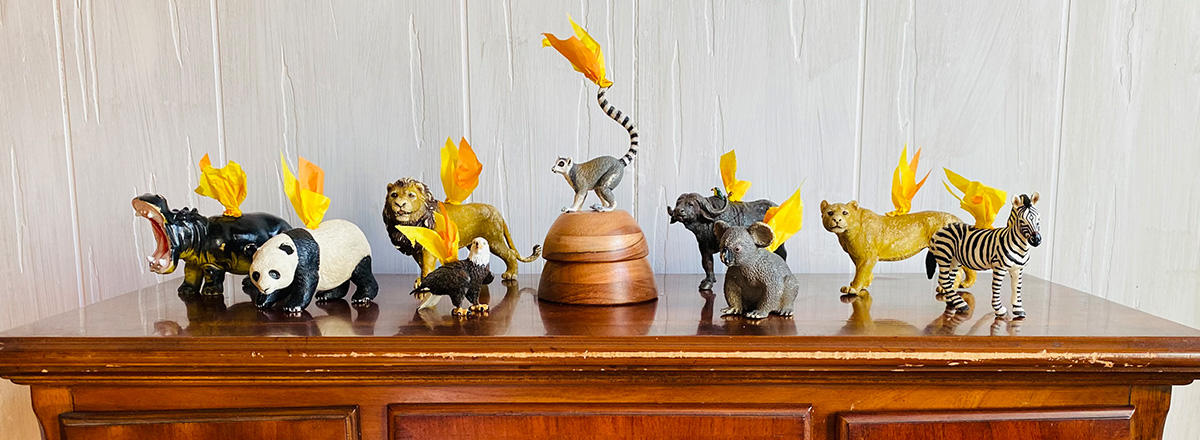 Treasure Hunt Hanukkiah