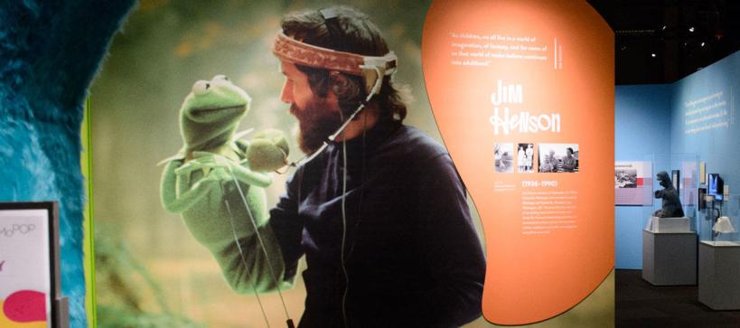 Installation view of The Jim Henson Exhibition. Photo by Jim Bennett, courtesy of Museum of Pop Culture.