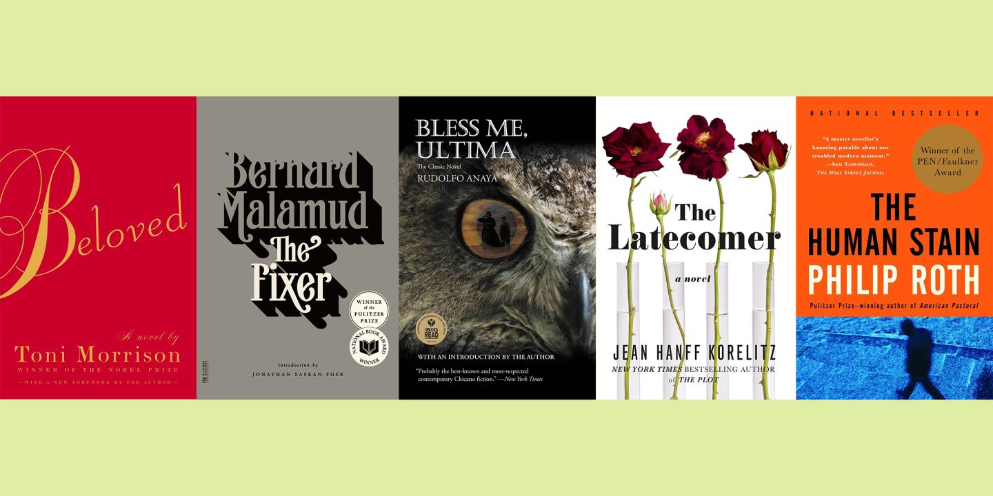 Covers of each book included in the course side by side