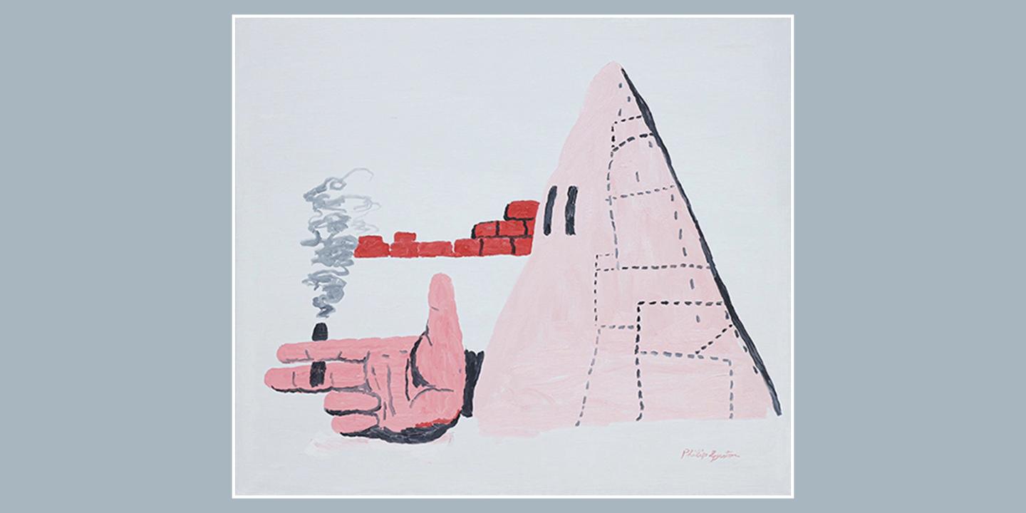 An image of Philip Guston's "Cigar"