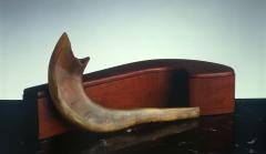 Shofar and wooden case