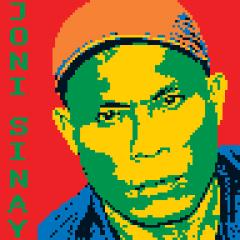 pixelated portrait of Joni Sinay