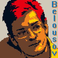 pixelated portrait of Yaroslav Belousov