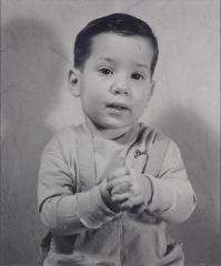 Photo of Paul Simon as young child