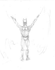 Batman pencil sketch
