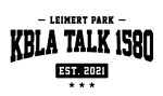 Logo KBLA Talk 1580 Typography 