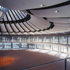 Interior view of event space