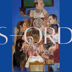 Dis-order key art with a family seated at a table.